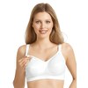 Anita Women 5051 Soft Cup Nursing Bra, White, 36I