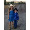 Jastore Kids Western Hats Boys Girls Cowboy Cowgirl Hat Felt