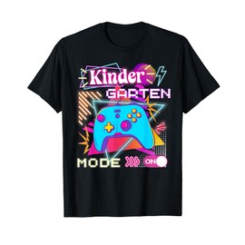 Retro 80s Kindergarten Gaming Mode On Teachers Boys Kids T-Shirt