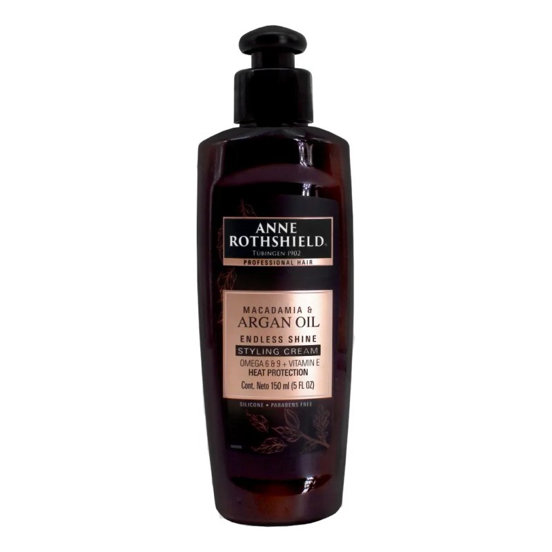 ANNE ROTHSHIELD Crema Para Peinar Macadamia Argan Oil 150ml