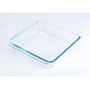 Classic Tempered Glass Baking Dish, Square Borosilicate Glass Baking Pan.