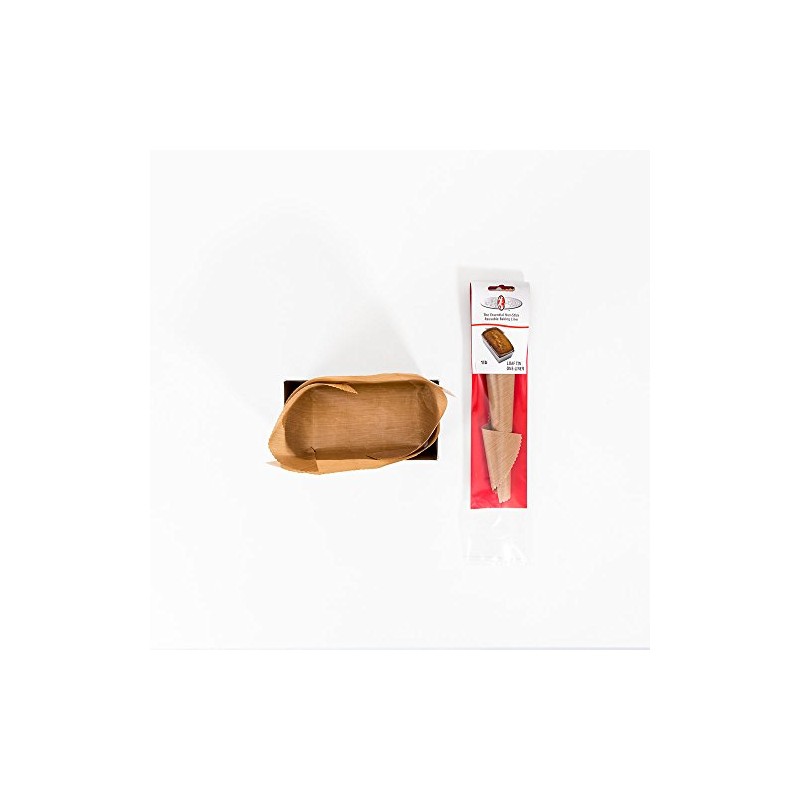 Bake-O-Glide PCTOL10 One Liner Loaf Tin, Brown, 1 lb