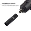 CASOMAN 11 Pieces 1/2-Inch Drive Deep Impact Socket Set, 6-Point,
