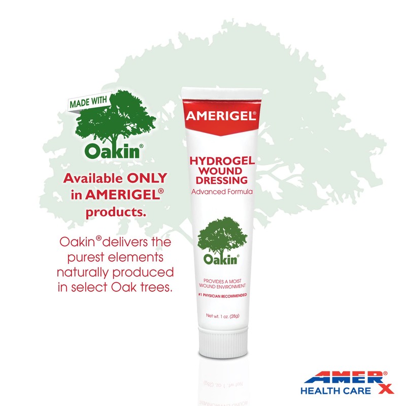 AMERIGEL Wound Care Bundle - 1 oz. Hydrogel Wound Dressing,