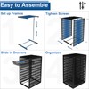 Natwind Mesh file organizer 10 drawers, Office Supplies Desktop Organizers