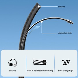 Gooseneck Camera Mount for Pocket 3, GO 3S, Ace and More Action Cameras, 20 Inch Flexible Mount Long Arm with 1/4 Inch Screw