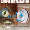 TonGass (1-Pack) 1 1/2" Above Ground Pool Inlet Return Fitting