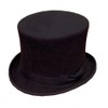 ANTHONY GRAHAM WOOL FELT TOP HAT (58CM MEDIUM 7 1/8")