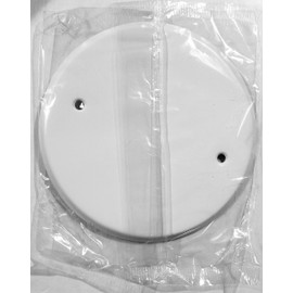 Mulberry 40430 Smooth Enamel Steel Ceiling Blank Cover 4 Inch x 4 Inch
