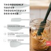 DI ORO 6-Piece Silicone Spatula Set - Heat-Resistant Kitchen Utensils