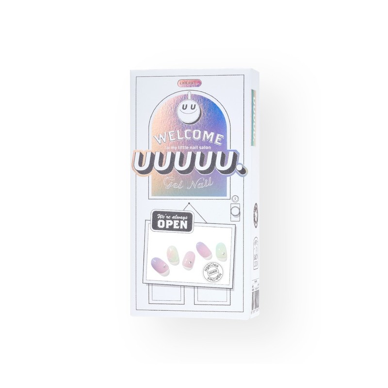 Argyle check gel nail / 아가일체크 젤네일