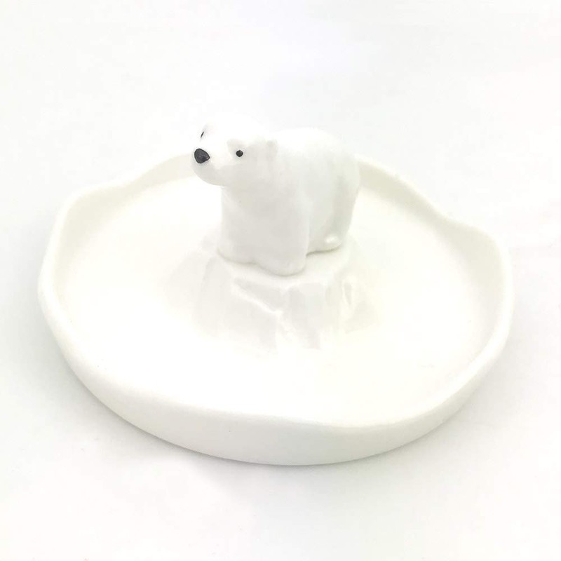 Sunart SAN3396-1 Cute Tableware, North Pole, Shirokuma Somen, Ochoko &