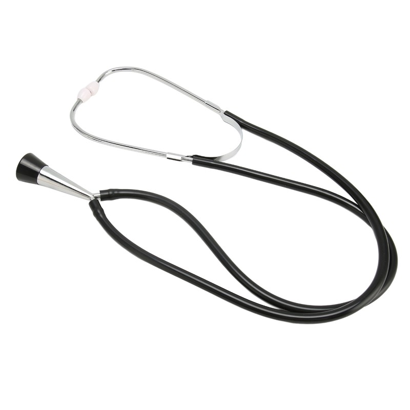 Fetal Stethoscope Monitoring Aluminum Alloy Soft Fetal Heart Stethoscope Black