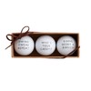Mud Pie Men's Whos Your Caddy Golf Ball Set, 1