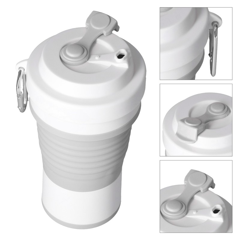 Collapsible Travel Cup Portable Silicone Folding Cup Expandable Drinking Cup