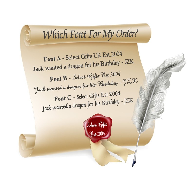 Deverson-Design Letter Opener with Engraving, with Crest, Stamps