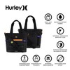 Hurley Utility Tote Bag, Black/Red