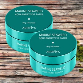 Marine fatigue recovery, improvement of wrinkles around the eyes, Seaweed Aqua Energy eye patches, 2 pieces, 90g, 60 pieces / 마린 피로 회복 눈가 주름 개선 씨위드 아쿠아 에너지 아이패치 2개 90g 60개입