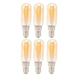 2PCS Long Test Tube Bulbs Warm Light Vintage LED Decorative Bulb 220‑240V 4W E14 Holder