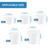 APSIC Disposable Paper Soup Cups - 100 Sets 8oz Small