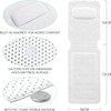 Full Body Bath Mat with Cushion, 3D Air Mesh Spa
