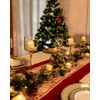 Homemory 12Pcs Timer Tea Lights, Flameless Flickering Auto Tea Lights
