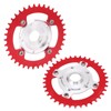 38T 104 BCD Electric Bike Chainring and Adapter Aluminum Alloy