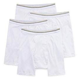Stafford 4 Pack Boxer Briefs (XX-Large) White