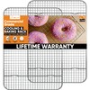 PriorityChef 18/8 Stainless Steel Cooling Rack, Heavy Duty Baking Rack