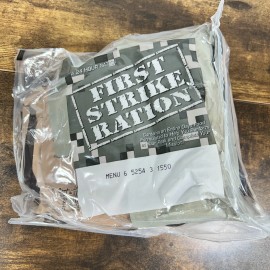 Unbranded First Strike Rations FSR MENU 1 - 9  24-hr Ration MRE - 6