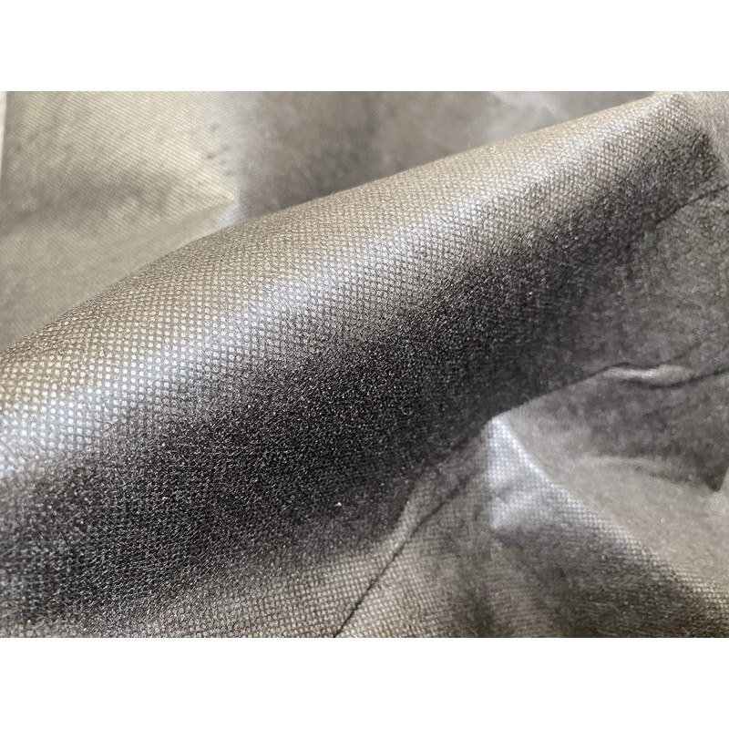 2 Meters X black hemline iron on fusible web fabric