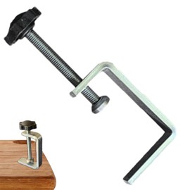 Beam Clamp | G Clamp Adjustable Flat Clamp | C Clamps Heavy Duty, Multifunctional Stainless Steel Face Clamps for Woodworking, Projects, Woodworking