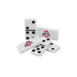 MasterPieces NCAA Ohio State Buckeyes, Collectible Double Six Dominoes, For Ages 6+