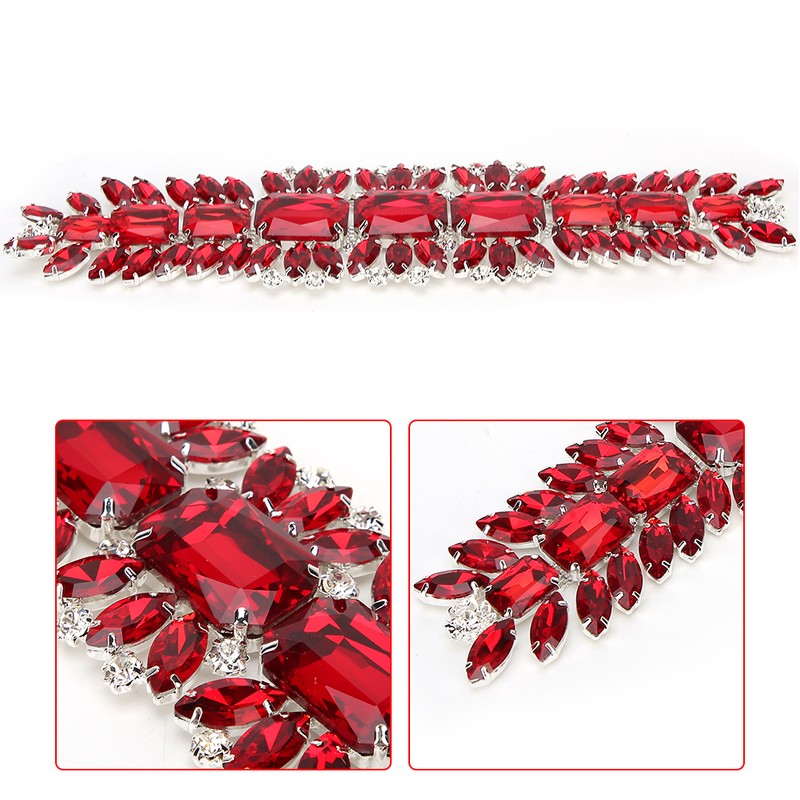 Crystal Rhinestone Chain Ribbon Craft Decoration for Sewing DIY Wedding