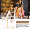 sourcing map Stainless Steel Shoe Display Stand, Pack of 2