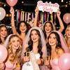 KEUKORZ Bride to be Girl Rose Gold Crown with Sash