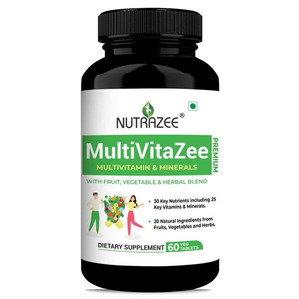 Nutrazee Nutrazee MultiVitaZee Multivitamin & Minerals Supplement for Men &