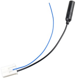 Jayubien Female Radio Antenna Adapter for Toyota Camry RAV4 Corolla Highlander Sienna Tacoma Prius Subaru Forester Outback Scion Car Stereo Antenna Wire Harness Plug
