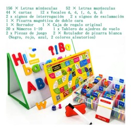 Juego Montessori De Letras Magnéticas En Inglés De 297 Pzs