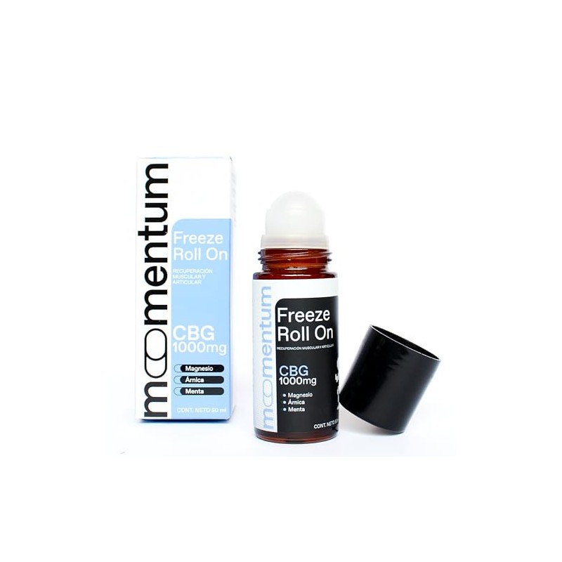 Momentum Freeze Roll On con 100mg Magnesio, Arnica Y menta,
