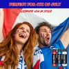 14 Pack Red White Blue Eye Black for Football, Baseball