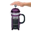 BonJour Maximus French Press Coffee Maker, 8 Cup, Purple