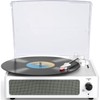WOCKODER Vinyl Record Player with Speakers Turntable Belt-Driven Turn Table