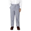 Spring Notion Boys' Flat Front Dress Pants 4T Light Grey