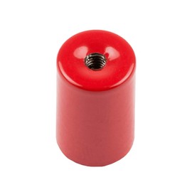 Alnico Deep Pot Magnet for High-Temperature, Engineering, and Manufacturing Applications - 9.5mm dia x 15mm thick c/w M3 threaded hole - 1kg Pull