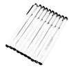 10Pcs 0.5mm Micro Line Pens Excellent Black Inks Smoother Writing