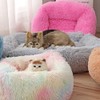 La La Pet® Donut Dog Cat Bed Cozy Cave Pet