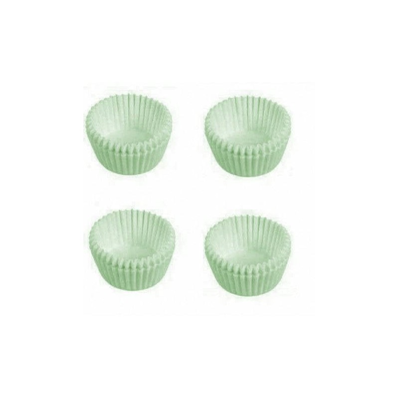 Generic Cupcake Cases for Confetti and Macaron (Sage Green)