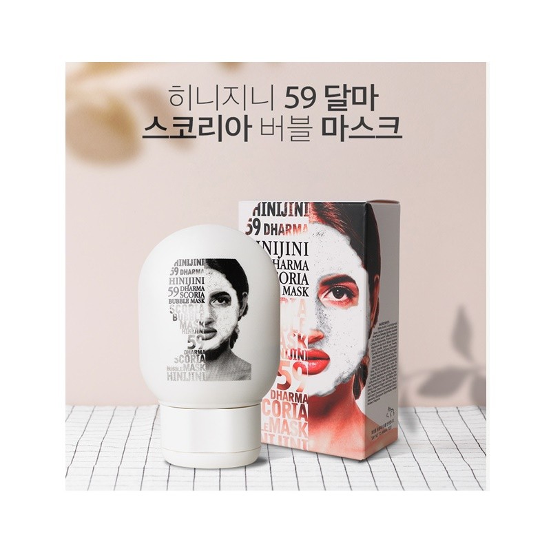 Chamos [3 items] Hini Genie 59 Dharma Korea Bubble Mask