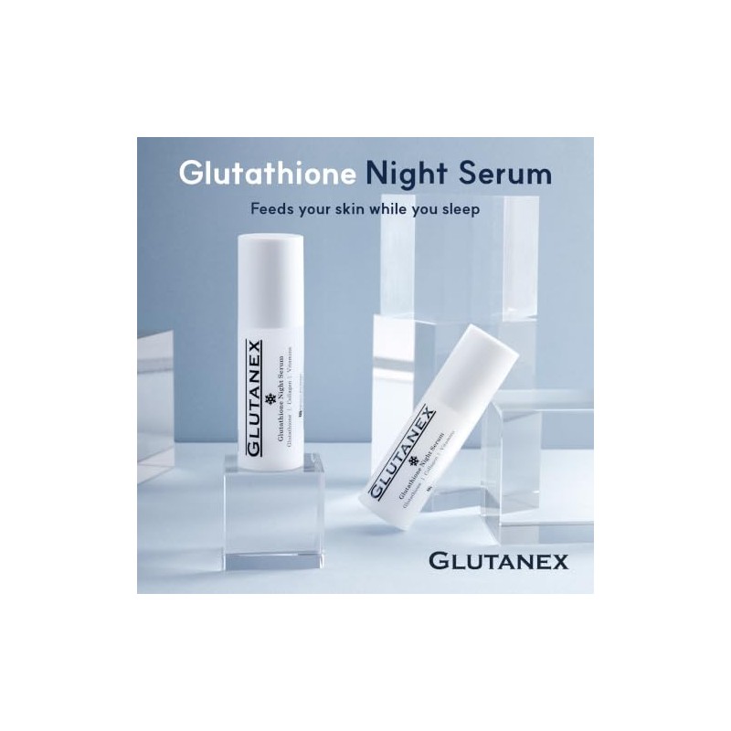 Glutanex™ Night Serum SUERO DE NOCHE/Antioxidación, Firmeza, Elasticidad, Nutrición/De Corea